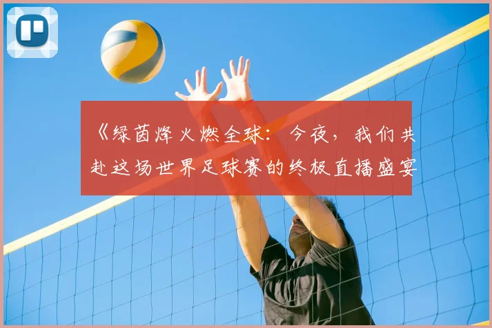 《绿茵烽火燃全球：今夜，我们共赴这场世界足球赛的终极直播盛宴》